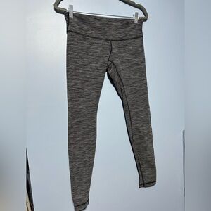 lululemon athletica Heathered Gray Leggings